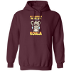 My Guardian Angel Is A Koala Angel Koalas With Cute Wings Retro Pullover Hoodie