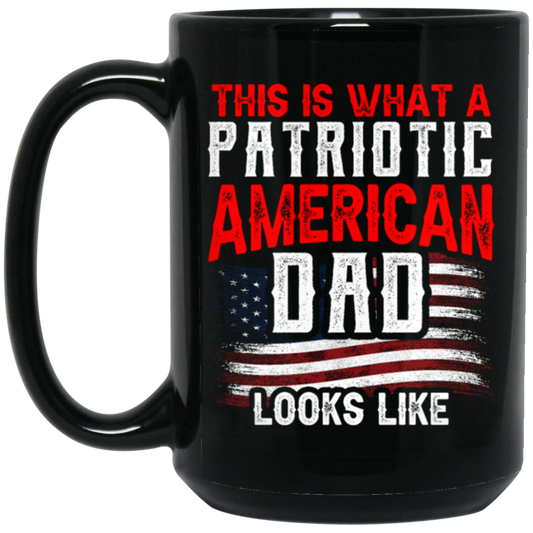 America Flag Patriotic Dad Gift