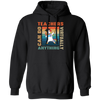 Vintage Teachers Can Do Virtually Anything, Unicorn Template Pullover Hoodie