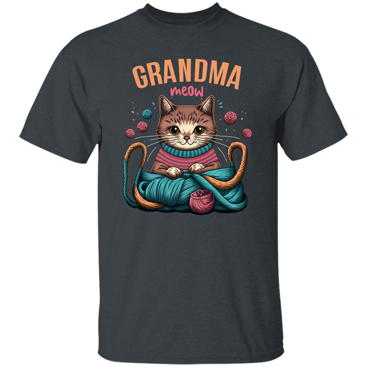 Knitting Grandma, Grandmeow, Love Cat, Love Knit, Gift For Grandma Unisex T-Shirt