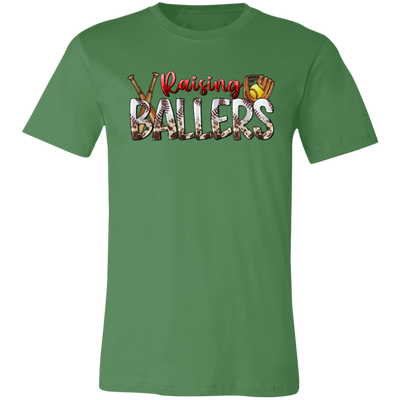 Love Sport, Ball Sport, Raising Ballers Gift, Love Baller Gift, Best Baller, Baller Lover Unisex Jersey T-Shirt