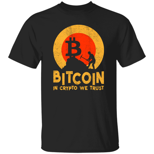 Bitcoin - Sunset - IN CRYPTO WE TRUST