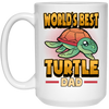 Turtle Ocean Animal Reptile Water Slow, Funny Dad Gift