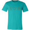 Peace Gift, Love Peace Arbonne, Bon Babe, Fizz Sticks Unisex Jersey T-Shirt ABA08