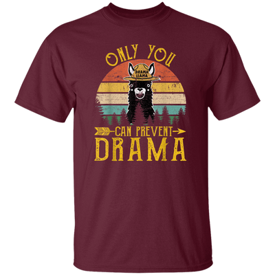 Vintage Only You Can Prevent Drama Llama Camping