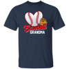 Love Baseball, Love Grandma, Best Baseball Gift For Grandma, Love Sport Unisex T-Shirt