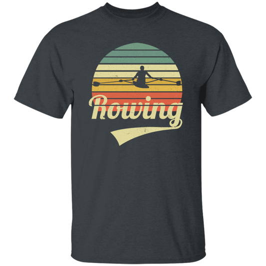 Rowing Row Rowboat Rower Vintage Retro