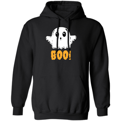 Ghost Boo Halloween, Horror Funny Saying, Love Halloween Pullover Hoodie