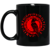 Odin Gift, Raven Vikings, Runes, Huginn Muninn Myth, Black Bird Black Mug