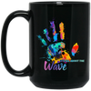 It's All About Wave Jeep Hand Wave Black Mug