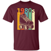 Retro 80s Roller, Vintage Roller Skating, Skate Lover Unisex T-Shirt