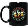 Vintage 1974, Retro 1974 Birthday Gift, Original Part 1974 Black Mug