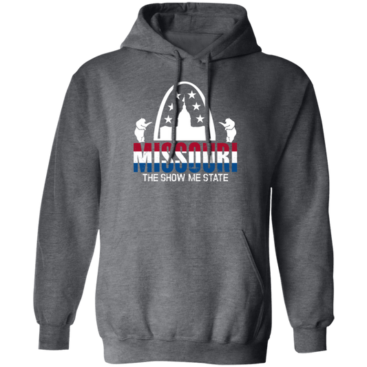 Missouri State, USA America States Bears Columbia Pullover Hoodie