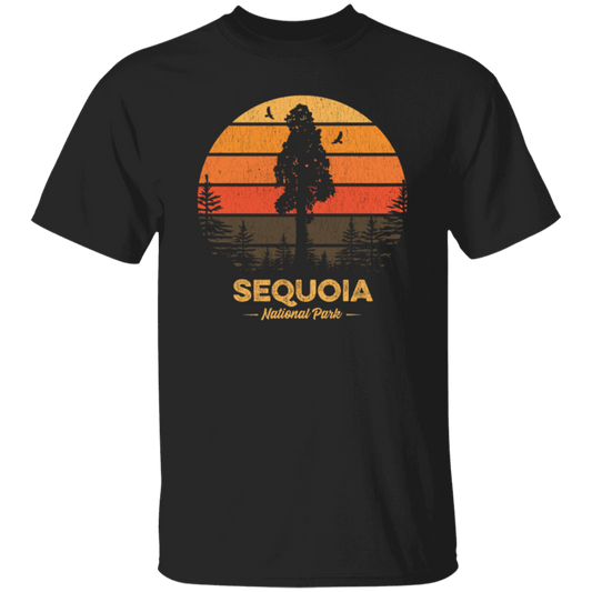 Sequoia Park Lover, National Gift, Retro Park Gift, Mountain Lover Gift, Sequoia Gift Unisex T-Shirt