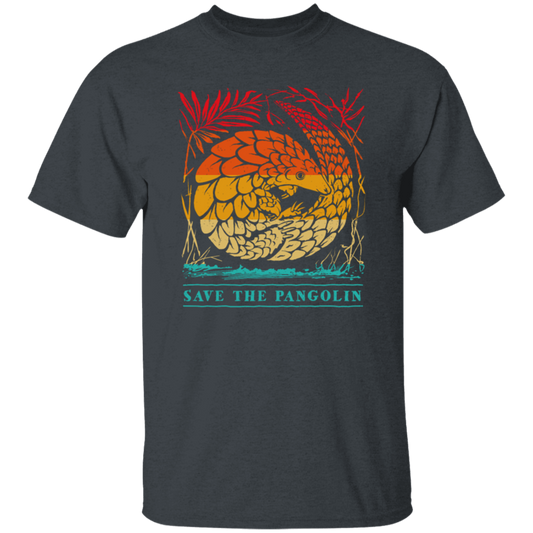 Save The Pangolin Rustic, Retro Pangolin Rustic