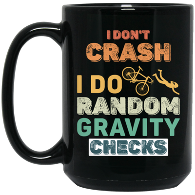 Retro Gravity Checks Cycopath Funny Cycling Pun Vintage