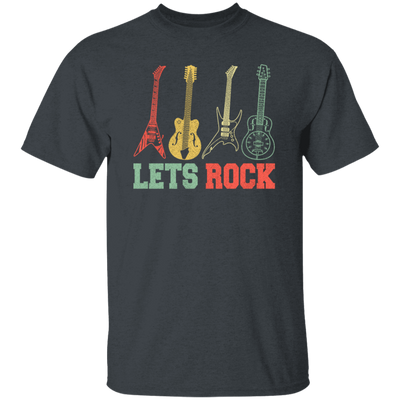 Guitar Rock Music Rock And Roll Music Vintage Instrument Unisex T-Shirt