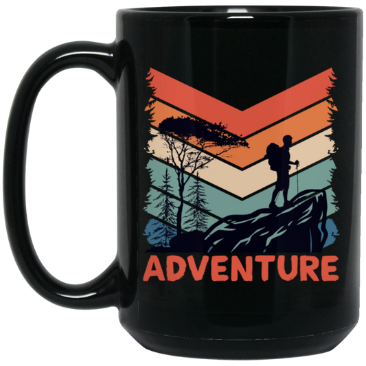 Love To Hiking Vintage Hiking Hike To Mountain Retro Hike Lover