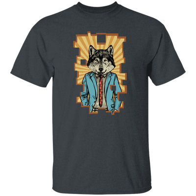 Wolf Hipster Animal Retro Wolf Herd Vintage Cool Unisex T-Shirt