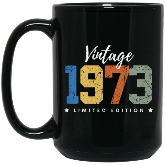 Vintage Style Gift For 1973 Limited Edition Retro Color