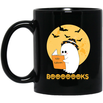 Cute Boo Booooooks boo read books halloween