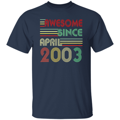 Birthday Gift Awesome Since April 2003 Born In 2003 Unisex T-Shirt