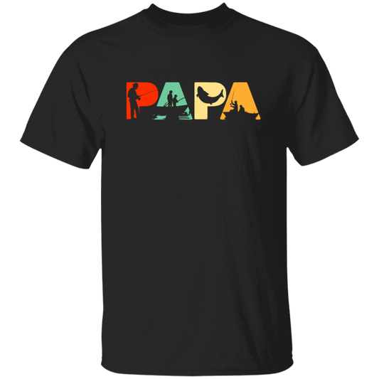 Funny Papa Fishermen Fathers Day Gift for Dad