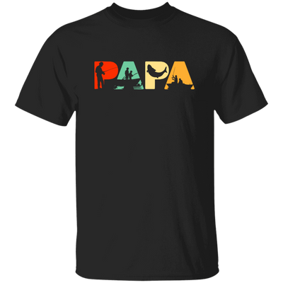 Funny Papa Fishermen Fathers Day Gift for Dad