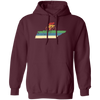 Retro Tennessee Biker Love Mountain Biking Pullover Hoodie