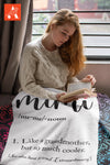 Love Grandma Blankets Gift, Mimi Gift Blanket, Gift For Mimi BL10