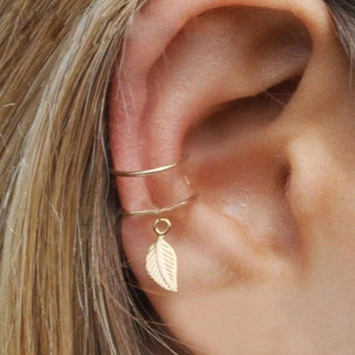 Gold Silver Color Metal Butterfly Earring Clips Without Piercing For Women Sparkling Zircon Earring Cuff Clip Earrings Wedding Jewelry