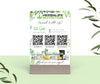 Natural Herbalife Social Sign Card Custom QR, Personalized Herbalife Business Cards HE07