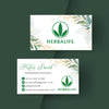 Floral Girly Elegant Herbalife Business Card, Personalized Herbalife Business Cards HE04