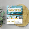 Blue Marble Herbalife Business Card, Personalized Herbalife Business Cards HE10