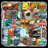50 Pcs National Park U.S Stickers For Suitcase Skateboard Laptop Luggage Fridge Phone Car Styling Decal Sticker