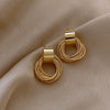 Small Circle Pendant Earrings 2023 New Jewelry Fashion Wedding Party Earrings