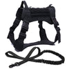 Tactical Dog Harnesses Pet Training Vest Dog Harness And Leash Set For Small Medium Big Dogs Walking Hunting Free Shipping Items