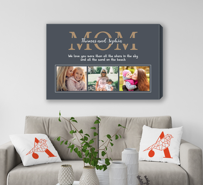 Mother Day Gift, Personalized Canvas, Gift For Mom CB114