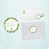 White It Works Envelop Seal - Stickers, Personalized It Works Business Cards IW09