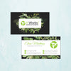 Black It Works Business Card, Personalized It Works Business Cards IW10