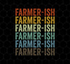 Love Farmer, Farming Lover Gift, Retro Farm Love, Farm Vintage Style, Png Printable, Digital File