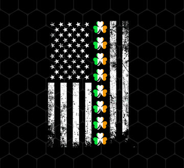 Love Irish Day Png, Patrick Day Lover Png, American Flag Png, Usa Lover Png, Png Printable, Digital File