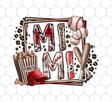 Love Mimi, Mimi's Gift, Peanuts Best Gift, Mimi Love Baseball, Go For Baseball, Png Printable, Digital File