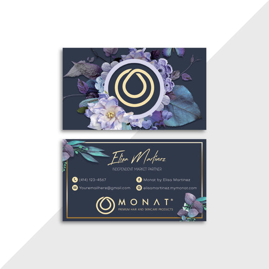 Mordern Monat Business Card, Personalized Monat Business Cards MN143