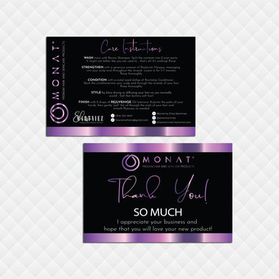 Purple Bronze Luxury Monat Marketing Bundle, Personalized Monat Full Kit Business Cards MN144