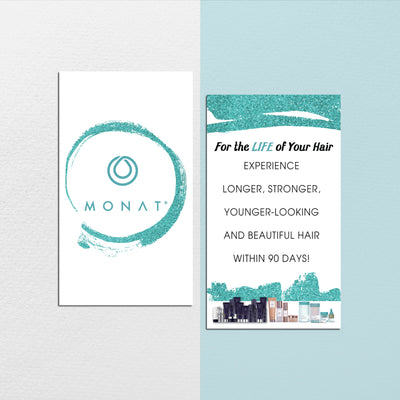 Marble Monat Marketing Bundle, Personalized Monat Full Kit Business Cards MN163