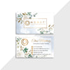 Watercoler Monat Business Card, Personalized Monat Business Cards MN175