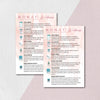 Pink Monat Marketing Bundle, Personalized Monat Full Kit Business Cards MN201