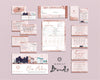 Glitter Modern Monat Marketing Bundle, Personalized Monat Full Kit Business Cards MN98