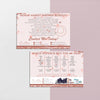 Glitter Modern Monat Marketing Bundle, Personalized Monat Full Kit Business Cards MN98